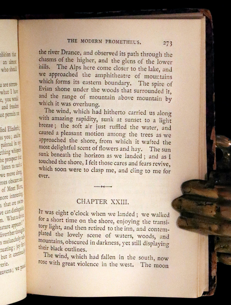 1888 Rare Early Edition - FRANKENSTEIN or The Modern Prometheus by Mary Shelley.