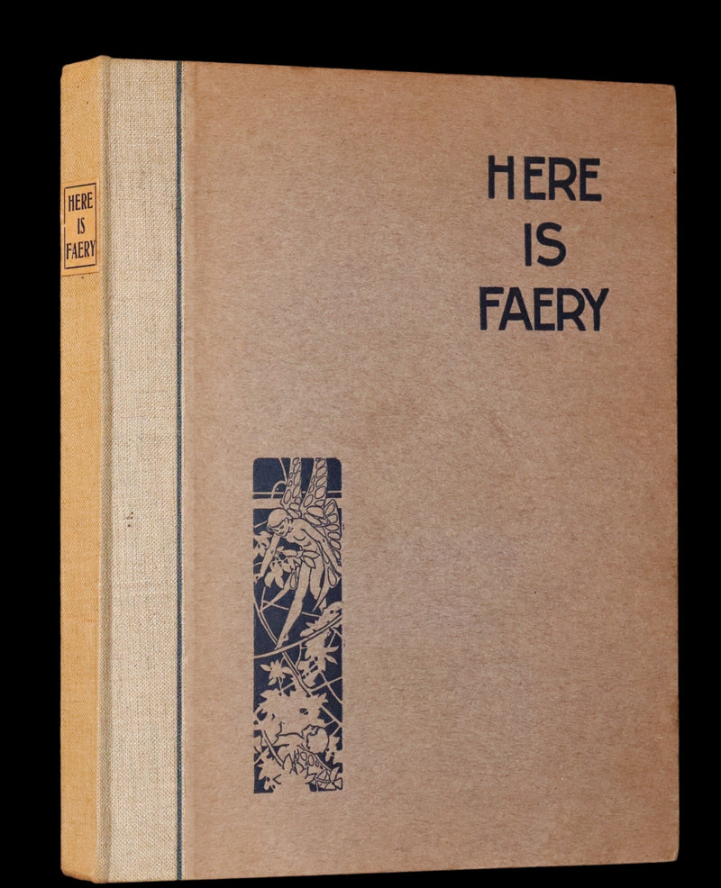1915 Rare First Edition - Here is Faery Illustrated by Percy Leason.
