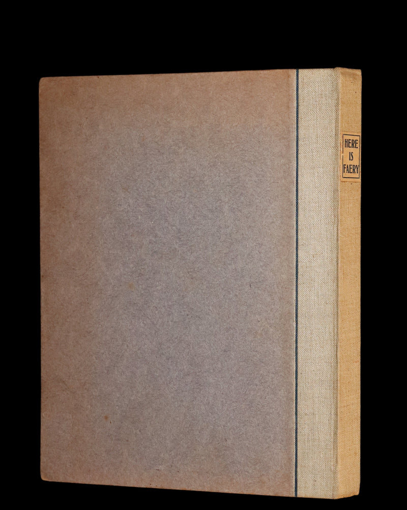 1915 Rare First Edition - Here is Faery Illustrated by Percy Leason.