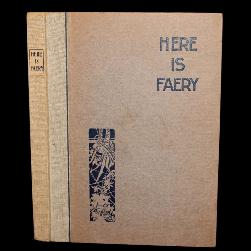 1915 Rare First Edition - Here is Faery Illustrated by Percy Leason.