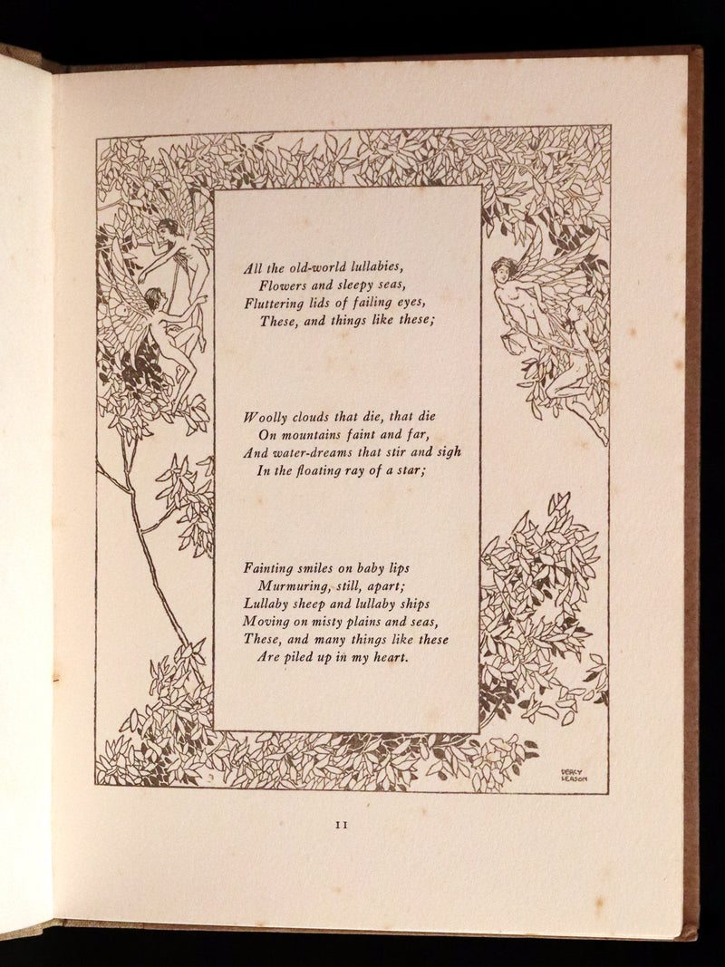1915 Rare First Edition - Here is Faery Illustrated by Percy Leason.