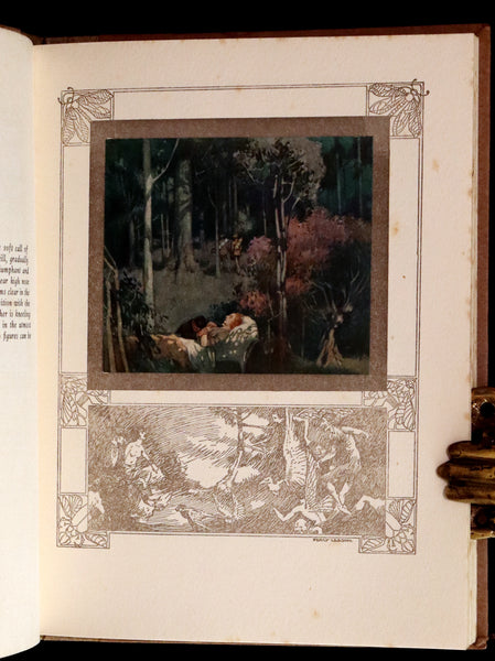 1915 Rare First Edition - Here is Faery Illustrated by Percy Leason.