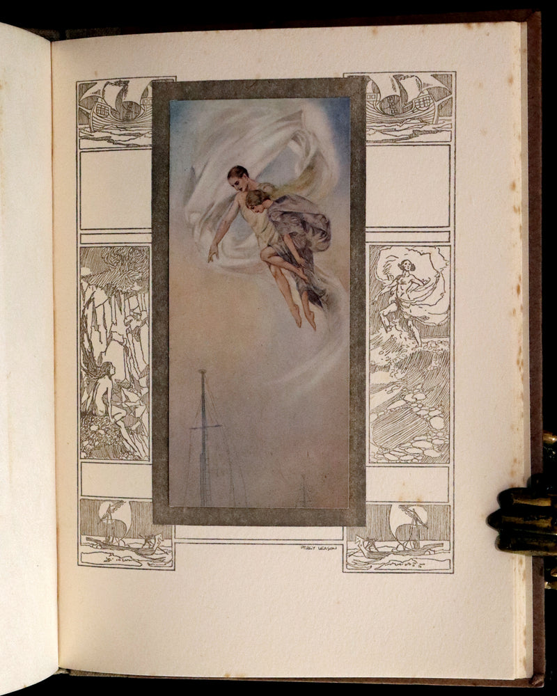 1915 Rare First Edition - Here is Faery Illustrated by Percy Leason.