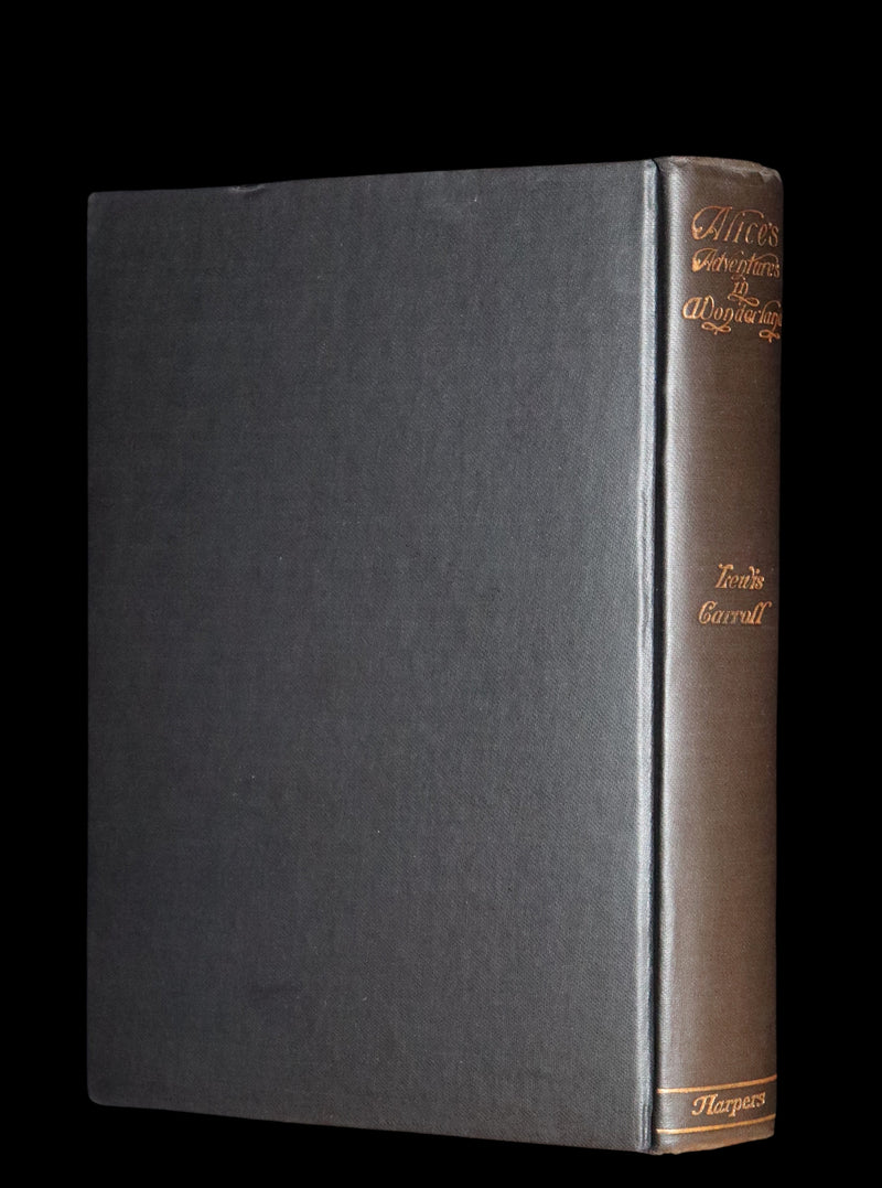 1901 Scarce in Dust Jacket - Alice's Adventures in Wonderland by Lewis Carroll illustrated by Peter Newell.