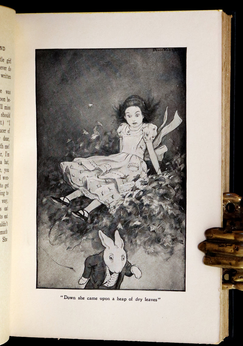 1901 Scarce in Dust Jacket - Alice's Adventures in Wonderland by Lewis Carroll illustrated by Peter Newell.
