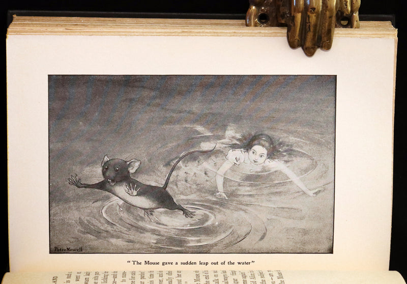 1901 Scarce in Dust Jacket - Alice's Adventures in Wonderland by Lewis Carroll illustrated by Peter Newell.