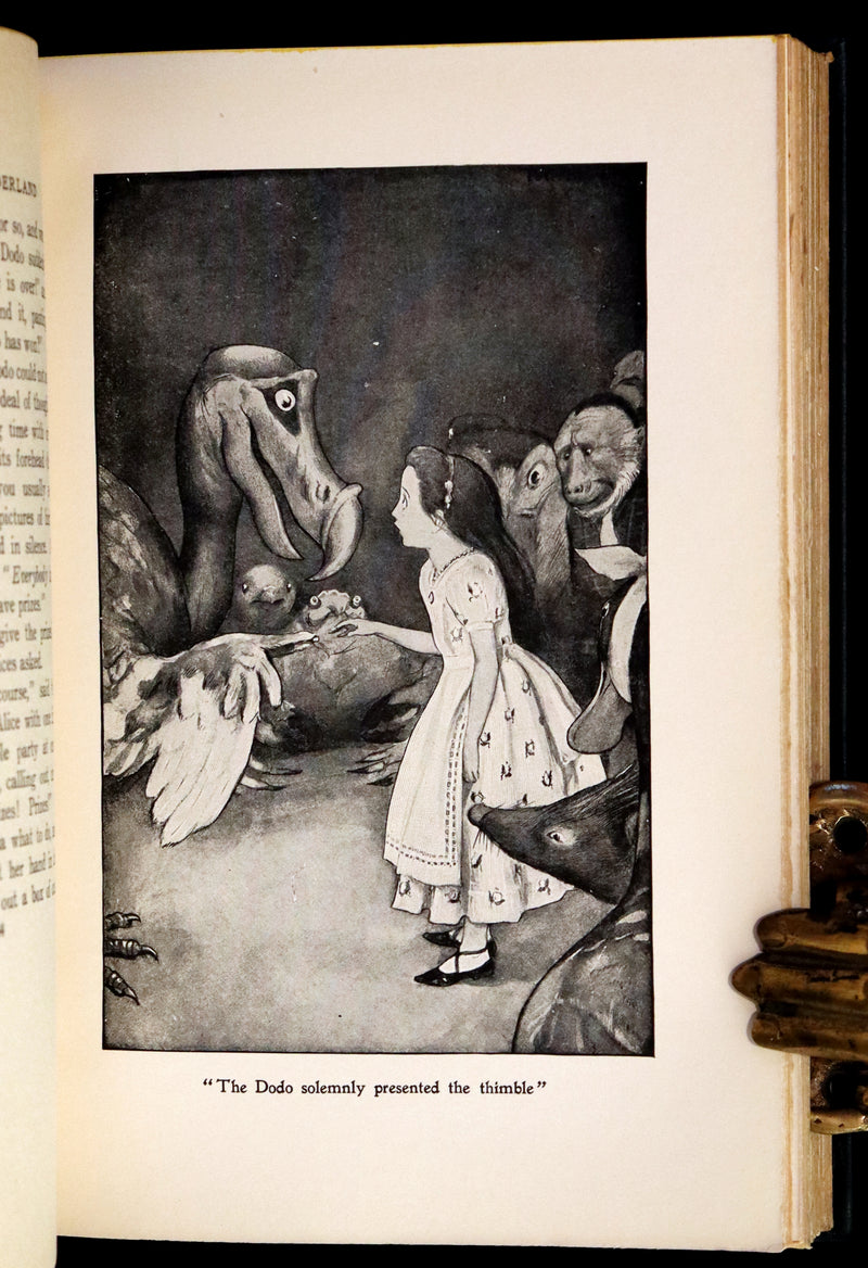 1901 Scarce in Dust Jacket - Alice's Adventures in Wonderland by Lewis Carroll illustrated by Peter Newell.