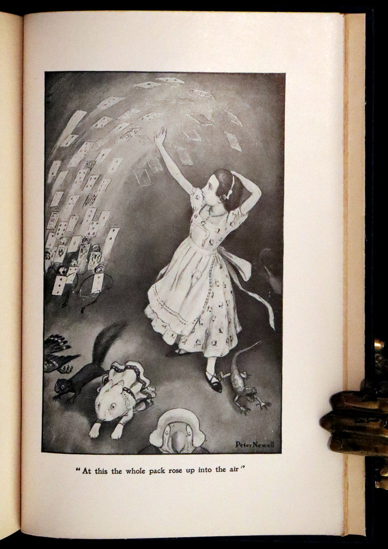 1901 Scarce in Dust Jacket - Alice's Adventures in Wonderland by Lewis Carroll illustrated by Peter Newell.
