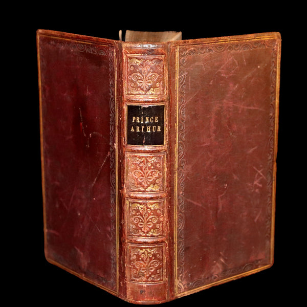 1714 Scarce  Book - Prince ARTHUR An Heroick Poem by Sir Richard Blackmore. KING ARTHUR.