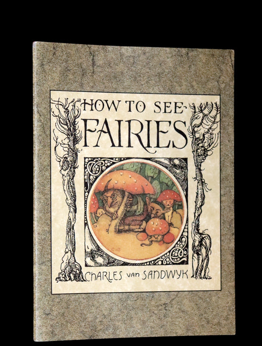 1993 Scarce Signed First Edition - How to See Fairies (Fairy Press) by Charles van Sandwyk.