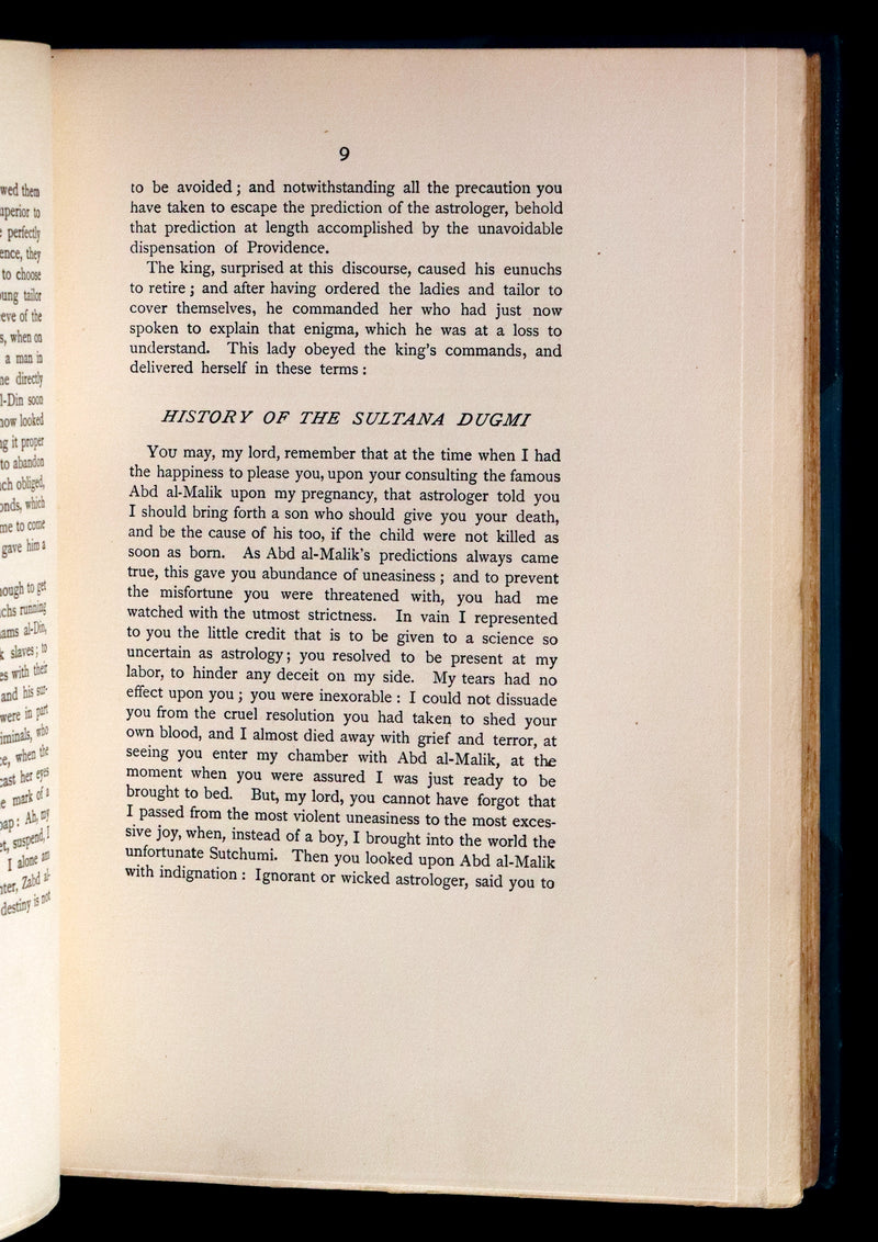 1901 Rare Limited Edition - Tartarian Tales - The Thousand and One Quarters of an Hour by Thomas Simon Gueulette.