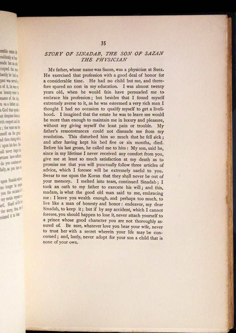 1901 Rare Limited Edition - Tartarian Tales - The Thousand and One Quarters of an Hour by Thomas Simon Gueulette.