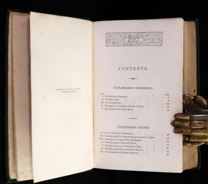 1890 Scarce Victorian Edition - Holme Lee's Fairy Tales, illustrated.