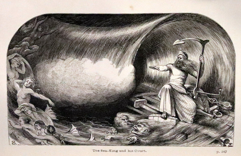 1890 Scarce Victorian Edition - Holme Lee's Fairy Tales, illustrated.