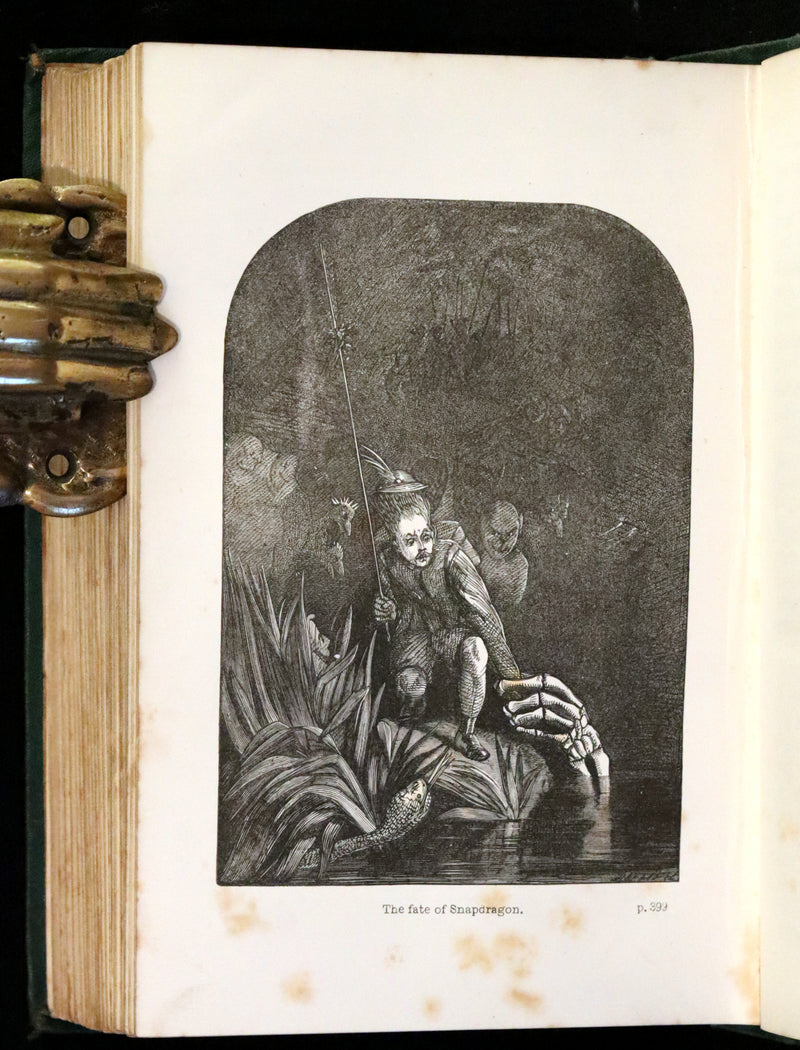 1890 Scarce Victorian Edition - Holme Lee's Fairy Tales, illustrated.