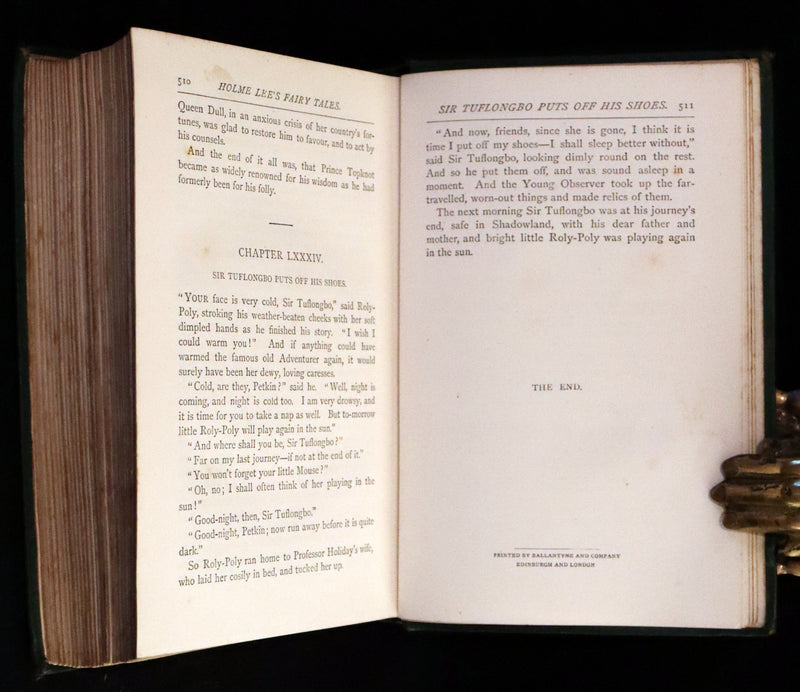 1890 Scarce Victorian Edition - Holme Lee's Fairy Tales, illustrated.