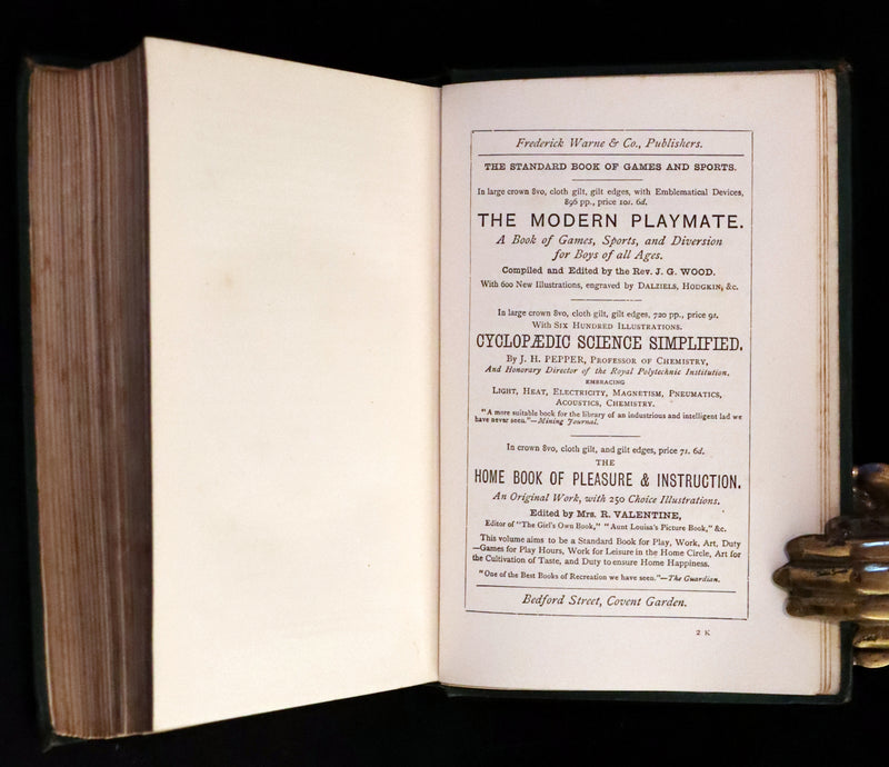1890 Scarce Victorian Edition - Holme Lee's Fairy Tales, illustrated.