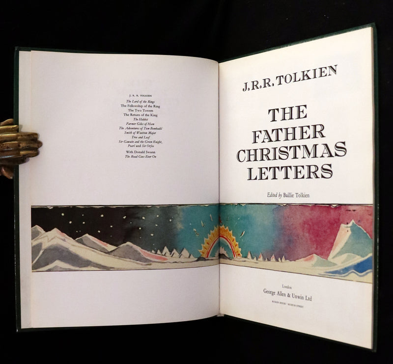 1976 Rare First Edition - The Father Christmas Letters of J.R.R. TOLKIEN for his Children.