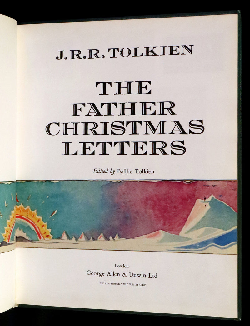 1976 Rare First Edition - The Father Christmas Letters of J.R.R. TOLKIEN for his Children.