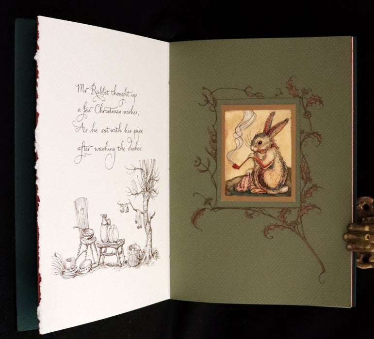 2007 Rare Edition - Mr. Rabbit's Christmas Wish Translated for Humans by Charles van Sandwyk.