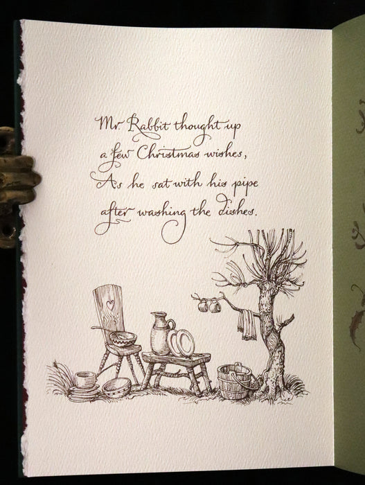 2007 Rare Edition - Mr. Rabbit's Christmas Wish Translated for Humans by Charles van Sandwyk.