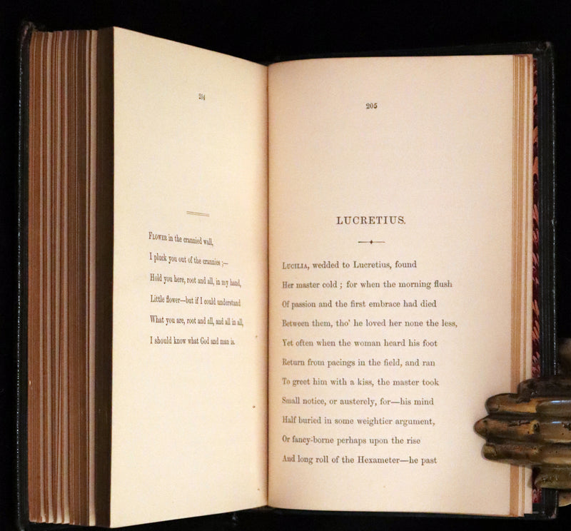 1870 Rare First Edition - Legend of King Arthur & The Holy Grail by Alfred Tennyson.