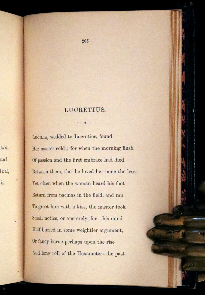 1870 Rare First Edition - Legend of King Arthur & The Holy Grail by Alfred Tennyson.