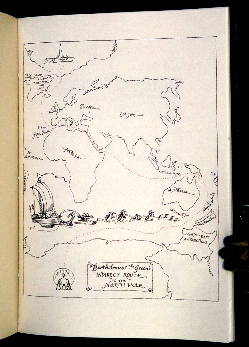 2013 Scarce Signed Deluxe Edition - An Unexpected Gift, A Christmas Tale by Charles van Sandwyk.