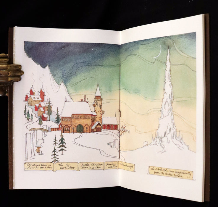 2013 Scarce Signed Deluxe Edition - An Unexpected Gift, A Christmas Tale by Charles van Sandwyk.