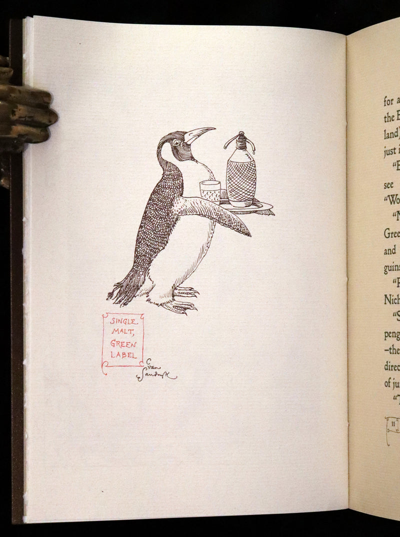 2013 Scarce Signed Deluxe Edition - An Unexpected Gift, A Christmas Tale by Charles van Sandwyk.