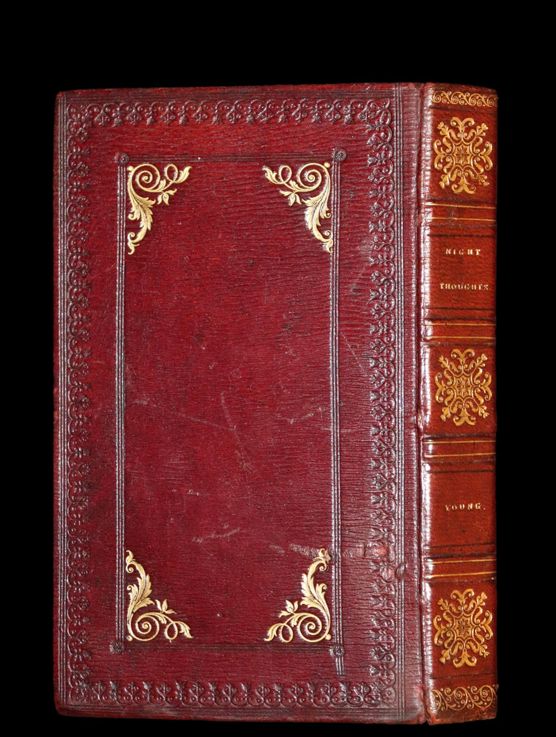 1817 Rare Illustrated Edition ~ The Complaint; or, Night Thoughts on Life, Death, and Immortality by Edward Young.