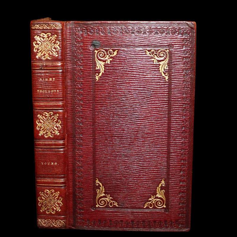1817 Rare Illustrated Edition ~ The Complaint; or, Night Thoughts on Life, Death, and Immortality by Edward Young.