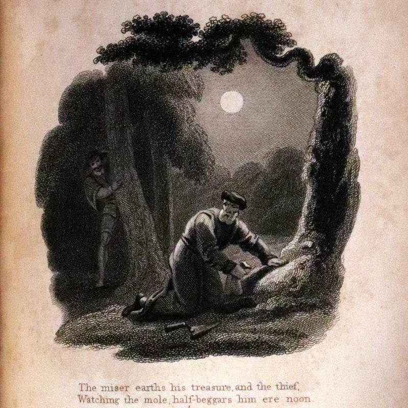1817 Rare Illustrated Edition ~ The Complaint; or, Night Thoughts on Life, Death, and Immortality by Edward Young.