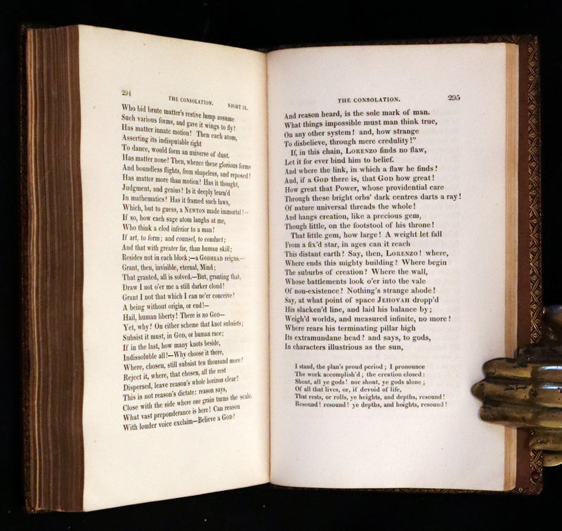 1817 Rare Illustrated Edition ~ The Complaint; or, Night Thoughts on Life, Death, and Immortality by Edward Young.