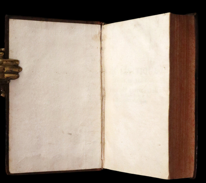 1690 Rare Latin French Bible - The Book of Exodus and Leviticus - L'Exode et Le Levitique.