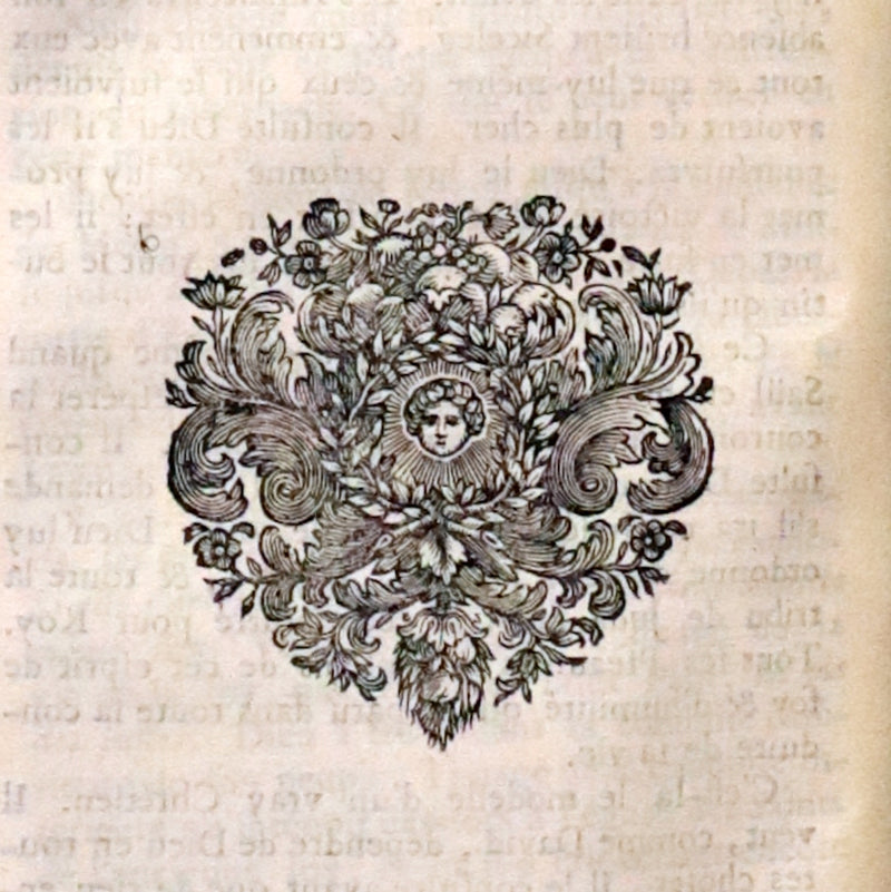 1690 Rare Latin French Bible - The Book of Exodus and Leviticus - L'Exode et Le Levitique.