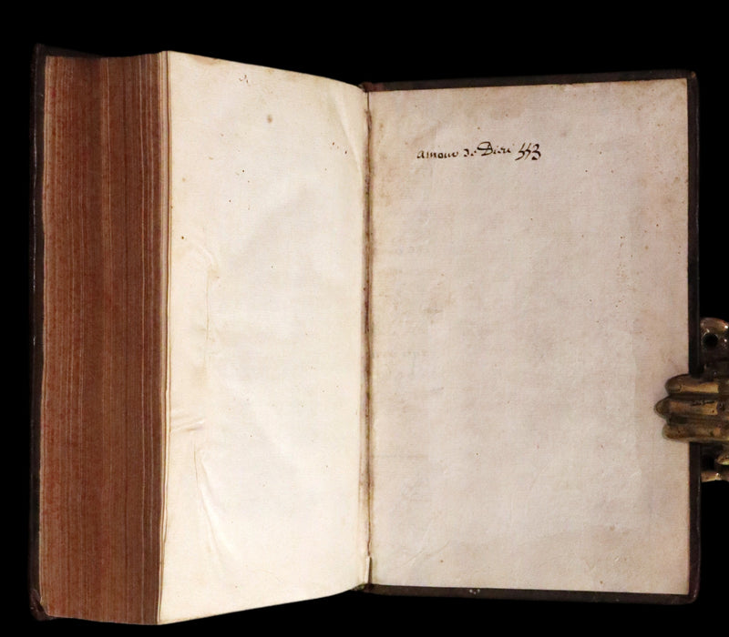 1690 Rare Latin French Bible - The Book of Exodus and Leviticus - L'Exode et Le Levitique.