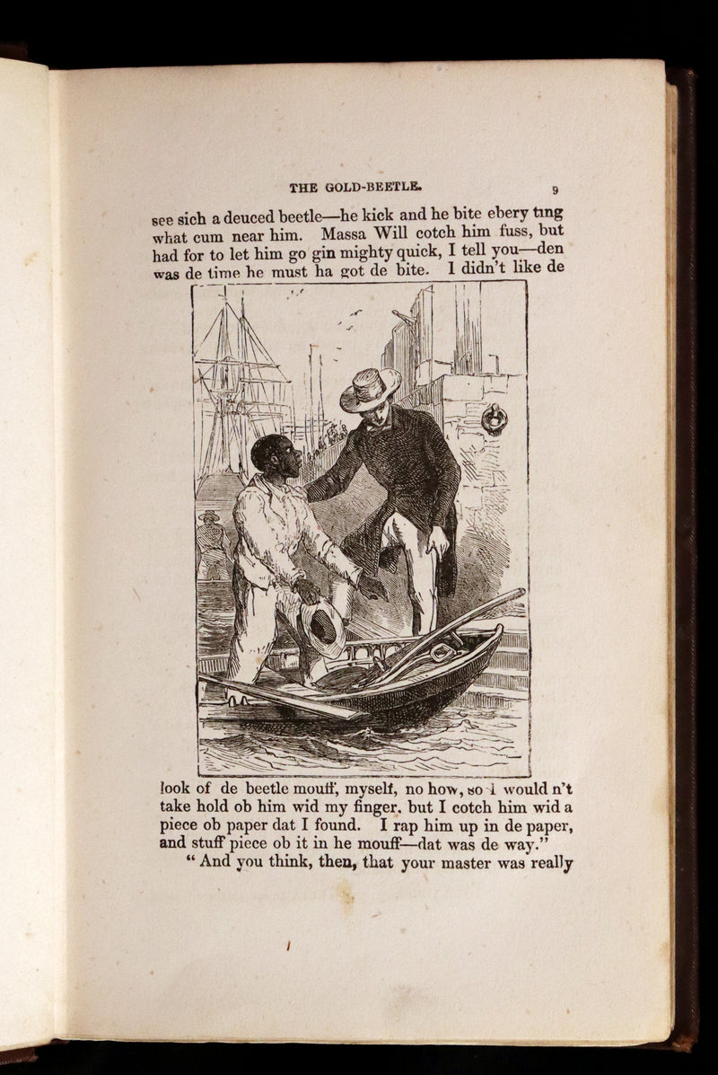 1878 Scarce Book - Edgar Allan POE Tales of Mystery, Imagination, and Humour. Illustrated.