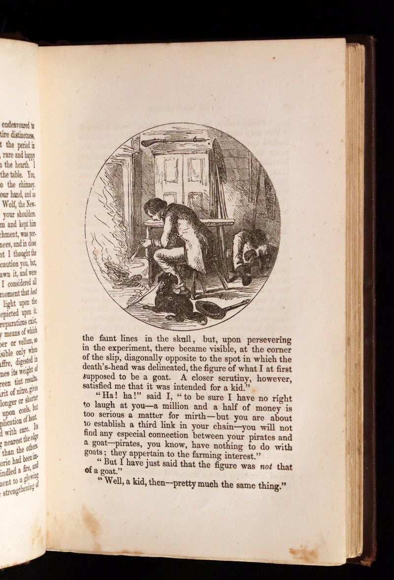 1878 Scarce Book - Edgar Allan POE Tales of Mystery, Imagination, and Humour. Illustrated.