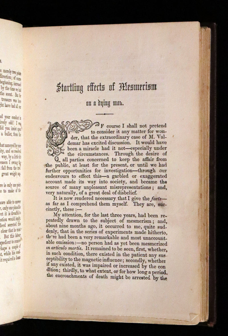 1878 Scarce Book - Edgar Allan POE Tales of Mystery, Imagination, and Humour. Illustrated.
