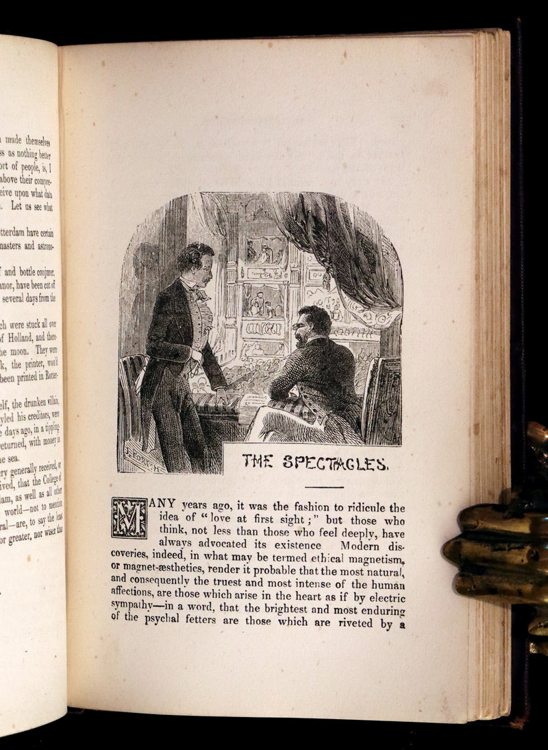 1878 Scarce Book - Edgar Allan POE Tales of Mystery, Imagination, and Humour. Illustrated.
