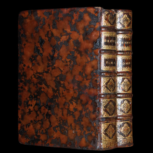 1682 Scarce Latin French Book set - La Genese - Bible's Book of Genesis.