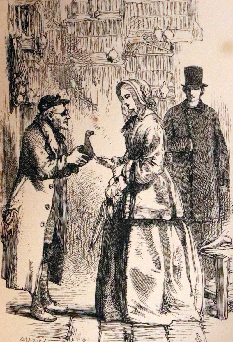 1857 Rare Victorian Book - The Prose Works of Longfellow Illustrated by Sir John Gilbert.