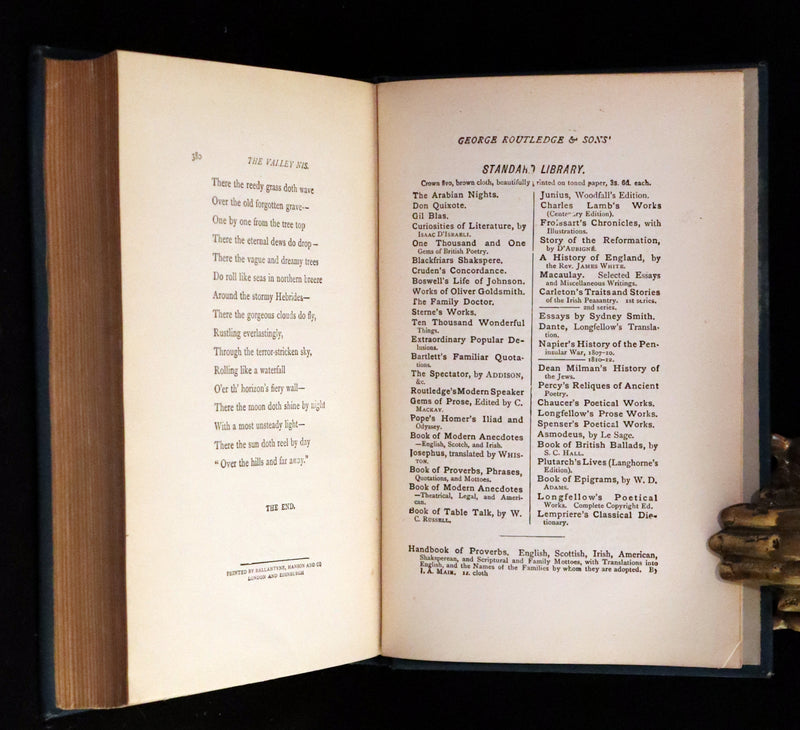 1880 Rare Book - Complete Poems by Edgar Allan POE (The Raven, Lenore, Ulalume, ...).