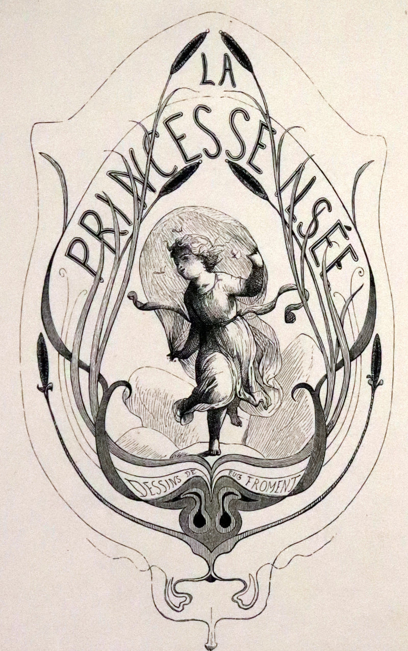 1867 Scarce First English Edition - The Princess Ilsée, A Fairy Tale by Marie Petersen.