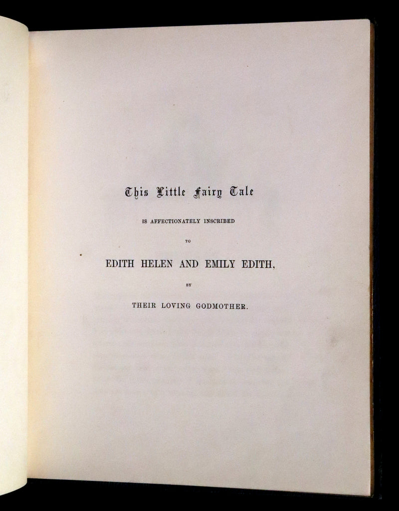 1867 Scarce First English Edition - The Princess Ilsée, A Fairy Tale by Marie Petersen.
