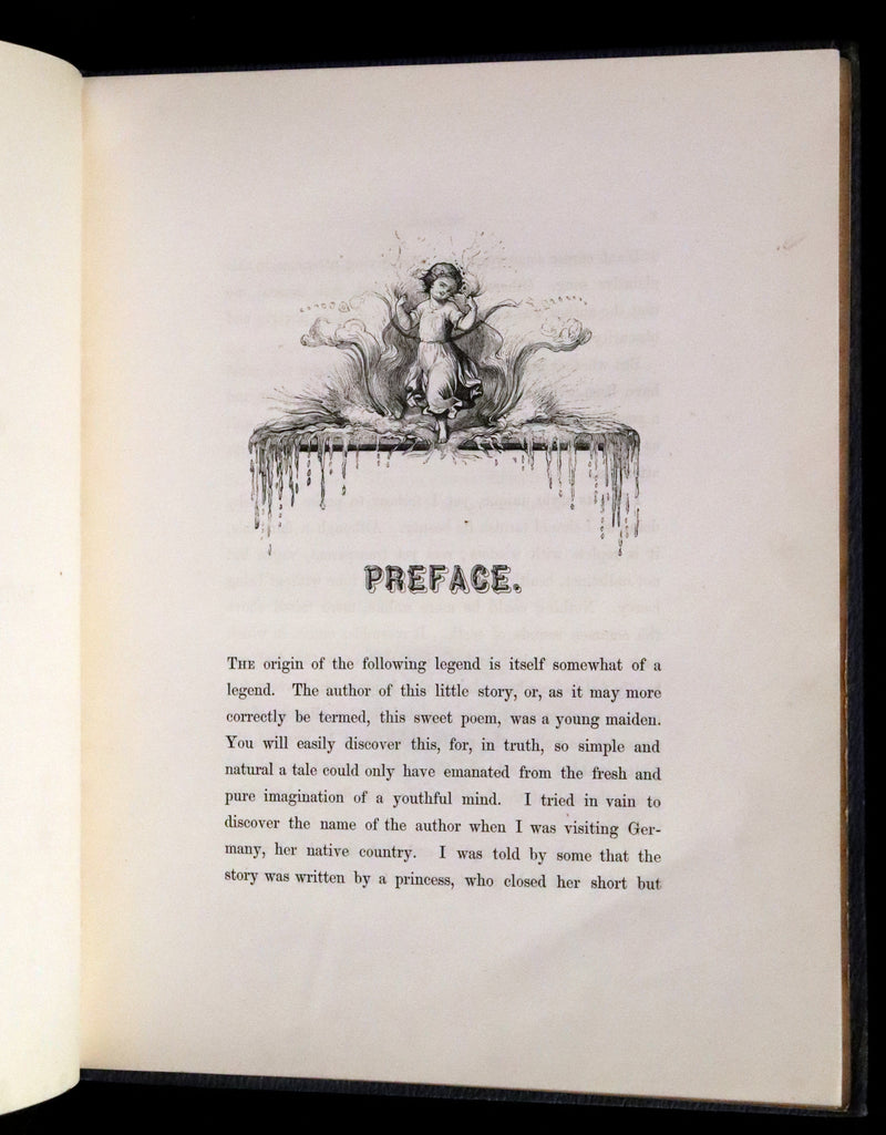 1867 Scarce First English Edition - The Princess Ilsée, A Fairy Tale by Marie Petersen.