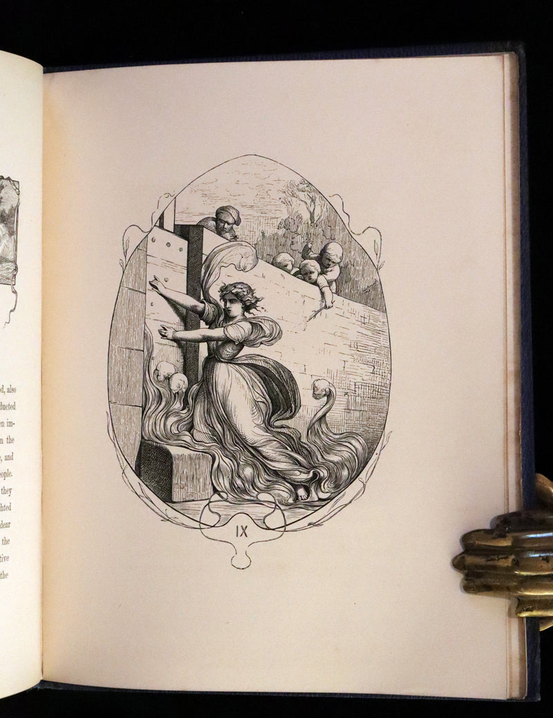 1867 Scarce First English Edition - The Princess Ilsée, A Fairy Tale by Marie Petersen.