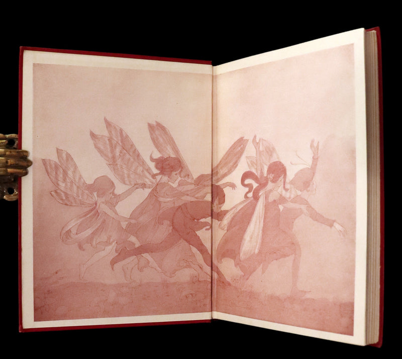 1923 Rare First Edition - The Rose Fyleman Fairy Book Illustrated by Hilda T. Miller.