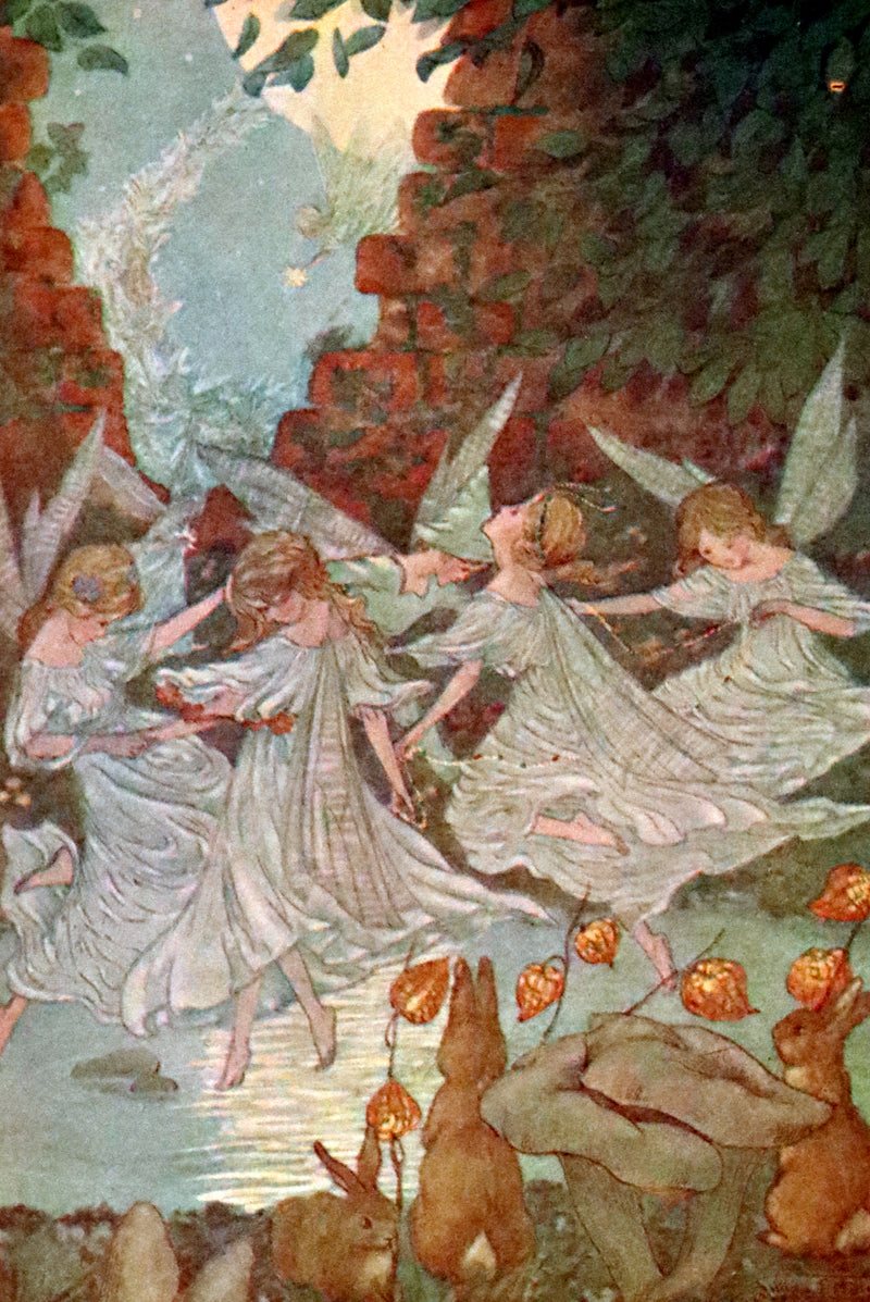 1923 Rare First Edition - The Rose Fyleman Fairy Book Illustrated by Hilda T. Miller.